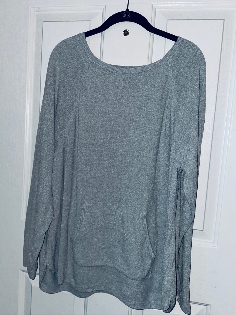 Barefoot Dreams CozyChic Ultra Lite Pullover 2X Pale Blue